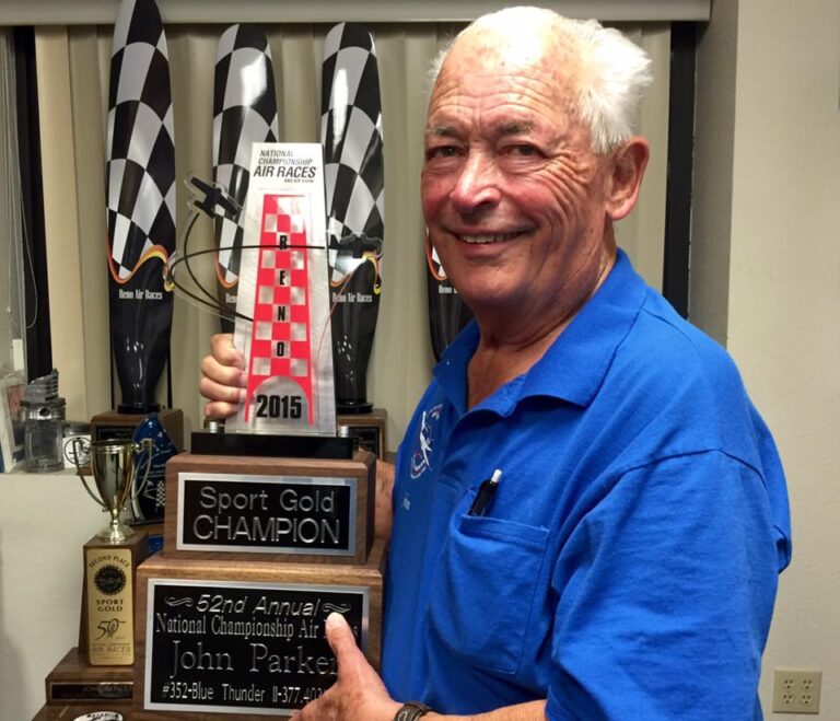 John Parker Wins Gold Sport Class Air Racing